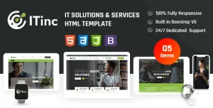 ITinc  Technology & IT Solutions HTML Template