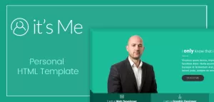It's Me- Clean Personal Creative HTML Responsive Template