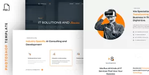 ITSulu - IT Solutions and Services PSD Template
