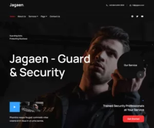 Jagaen - Guard & Security Service Template Kits