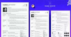 James Anthoni Printable Resume Templates - TemplateMonster