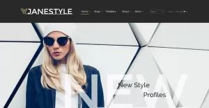 JaneStyle - Fashion Website Template - TemplateMonster