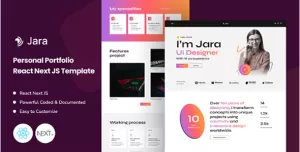 Jara - Personal Portfolio React NextJS Template