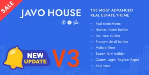 Javo House - Real Estate WordPress Theme