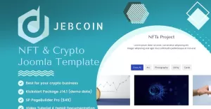 Jebcoin - NFT & Crypto Joomla Template - TemplateMonster