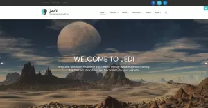 Jedi - Creative Multipurpose Joomla Template