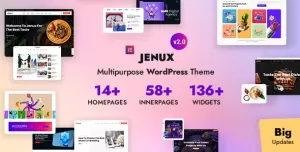 Jenux - Multipurpose WordPress Theme