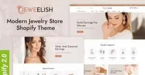 Jeweelish - Modern Jewelry Store Shopify 2.0 Responsive Theme