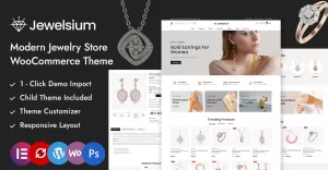 Jewelsium - Jewelry & Boutique Store Elementor WooCommerce Responsive Theme