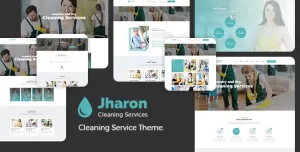 Jharon - Cleaning Service WordPress Theme + RTL