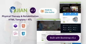 Jian - Physical Therapy & Rehabilitation HTML Template