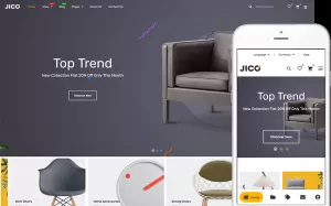 Jico - Furniture Theme WooCommerce Theme - TemplateMonster