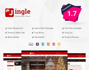 Jingle Gift Store PrestaShop Theme