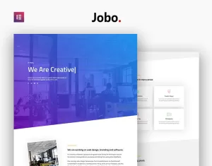Jobo - Creative Portfolio Modern WordPress Elementor Theme