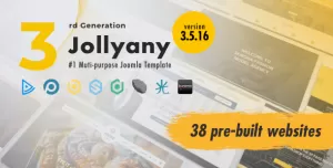 Jollyany  Multi-Purpose Joomla 4 Template