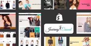 Journey Casual - Multipurpose Fashion Shopify Theme