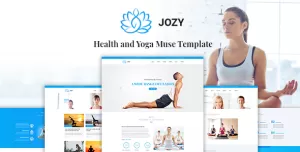 Jozy - Health and Yoga Muse Template