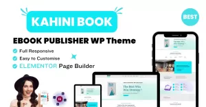 Kahini eBook Online Book Publisher Portfolio WordPress Theme
