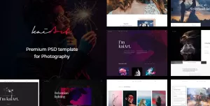 kaiArt - Premium PSD Template for Photography