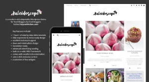 Kaleidoscope - Food Blog WordPress Theme