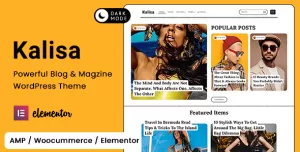 Kalisa  Blog & Magazine WordPress Theme
