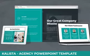 Kalista - Agency Powerpoint Template - TemplateMonster