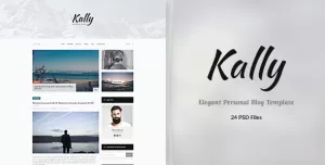 Kally - Personal Blog Template