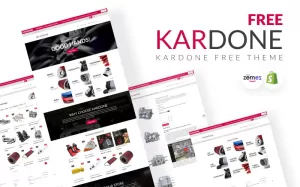 Kardone - Auto Parts Free Shopify Theme - TemplateMonster