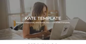 Kate Multipurpose Website Template