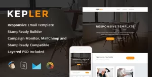 Kepler - Responsive Email + StampReady Builder