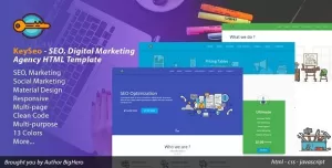 KeySeo - SEO, Digital Marketing HTML Template