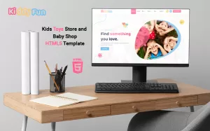 Kiddyfun - Kids Toys Store and Baby Shop HTML5 Template