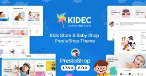Kidec - Toys and Kids PrestaShop Theme - TemplateMonster