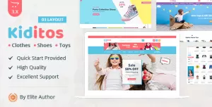 Kiditos - Baby and Kids Multi Store OpenCart Theme