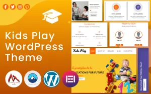 Kids Play - Education WordPress Theme - TemplateMonster