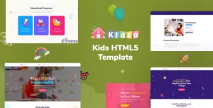 Kidzo - Kids & Children HTML Template