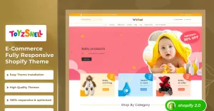 Kidzshell - Multipurpose Premium E-commerce Shopify 2.0 Theme