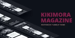 Kikimora Magazine - Responsive Tumblr Theme