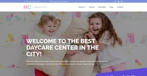 Kindergarten & Child Care Moto CMS 3 Template