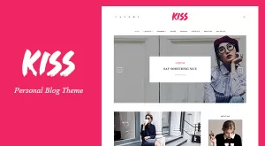 Kiss - Personal WordPress Blog Theme