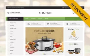 Kitchen Appliance Store OpenCart Template - TemplateMonster