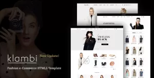 Klambi - E-Commerce Fashion HTML5 Template