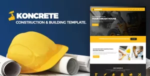 KONCRETE - Construction and Building HTML Template
