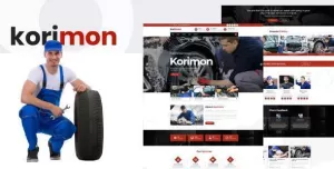 Korimon - Car Repair Responsive HubSpot Theme