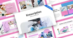 Krescription Medical Keynote Template - TemplateMonster
