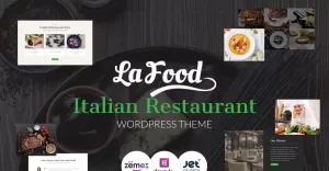 La Food - Italian Restaurant Responsive WordPress Theme