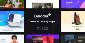 Landder+ – Lead Generation Landing Pages HTML Template