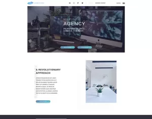 Landing page - Agency PSD Template