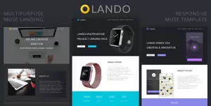 Lando_Multipurpose Muse Landing Page