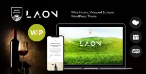 Laon  Wine House, Vineyard & Liquor WordPress Theme + Shop